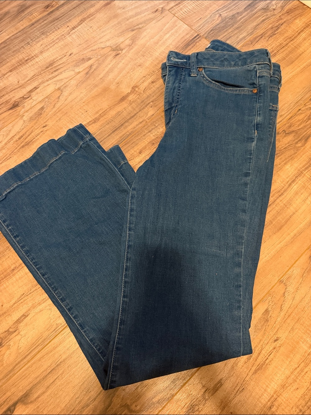 LC Lauren Conrad Women's Bootcut Jeans in Dark Blue
